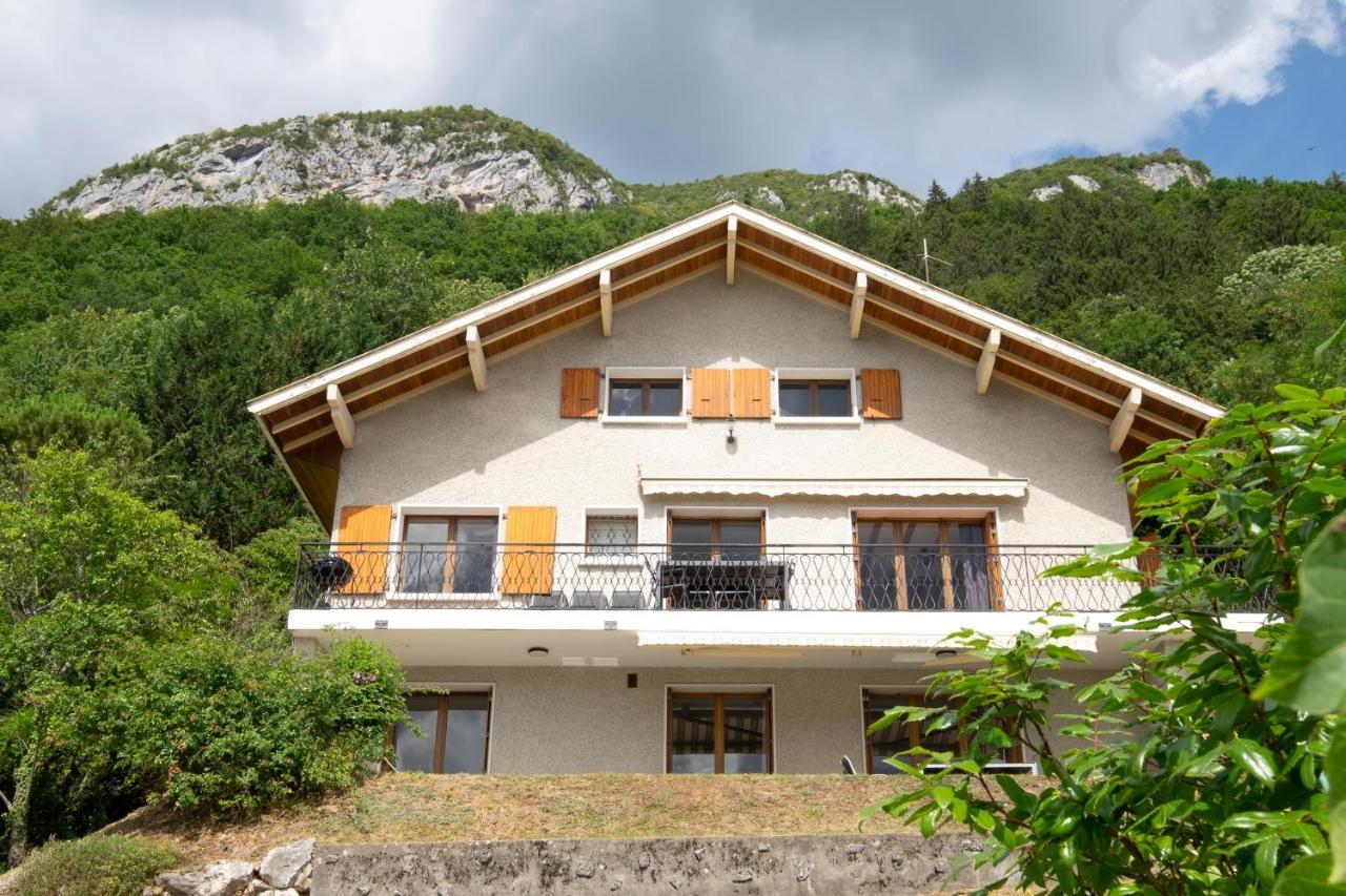T4 Avec Vue Imprenable Sur Le Lac D'Annecy Apartment Veyrier-du-Lac Luaran gambar